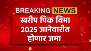 खरीप पीकविम्याचा परतावा लवकरच मिळणार! कृषी विभागाकडून कार्यवाही अंतिम टप्प्यात
