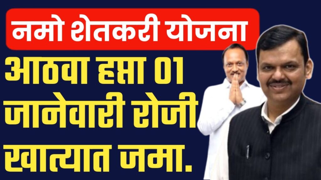 नमो शेतकरी योजना: ८ वा हप्ता लवकरंच मिळण्याची शक्यता!