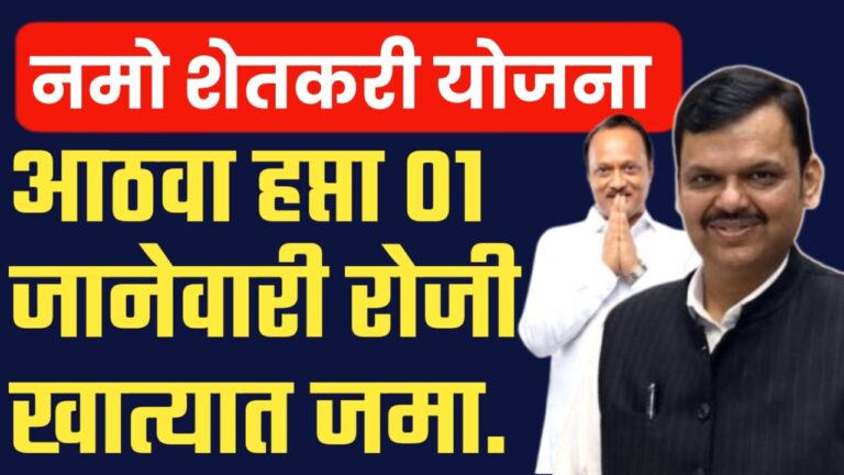 नमो शेतकरी योजना: ८ वा हप्ता लवकरंच मिळण्याची शक्यता!